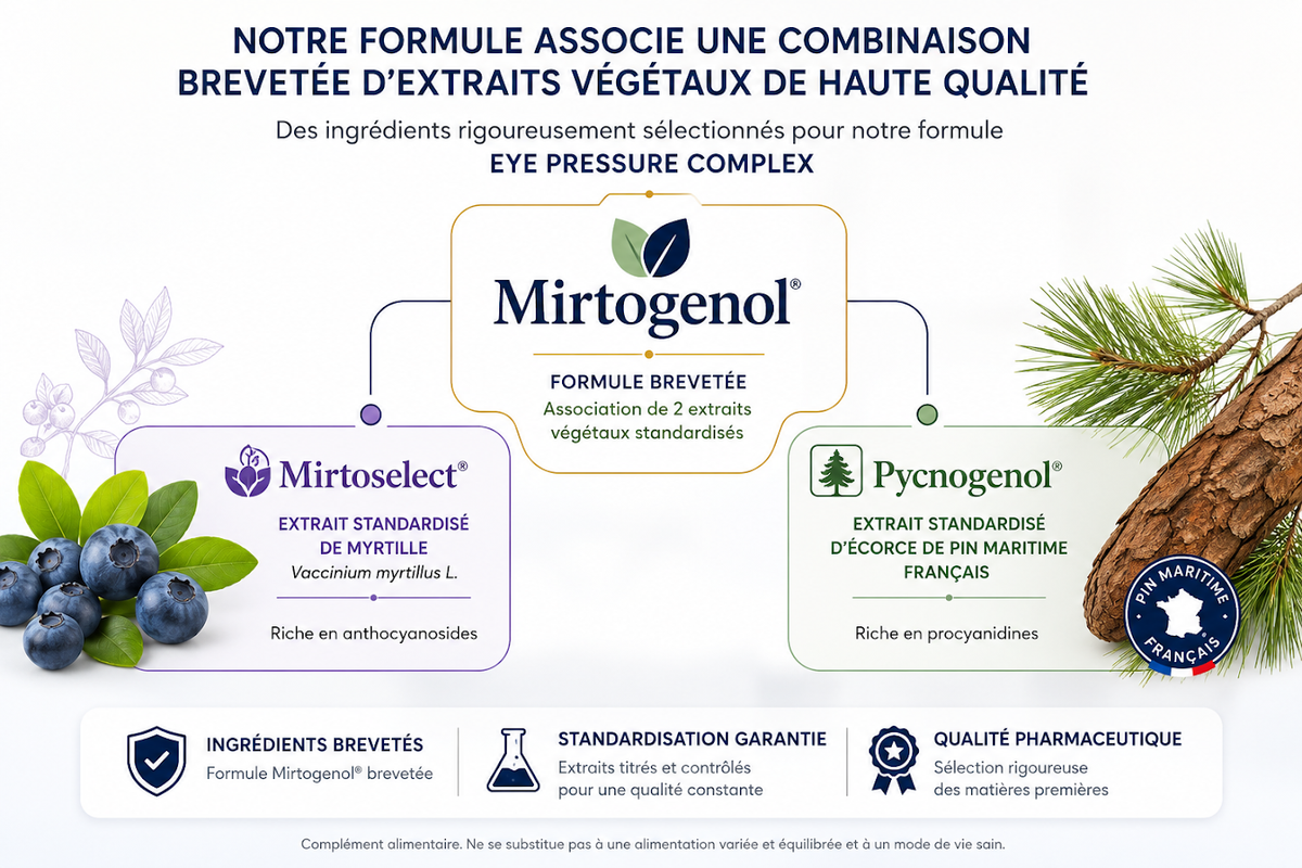 Formula brevettata Mirtogenol