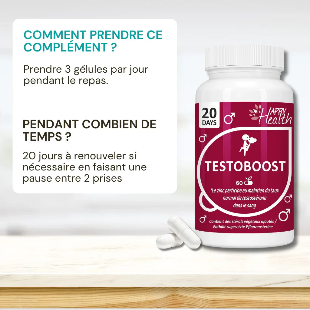 Testoboost - produzione di testosterone - NutriLife Shop