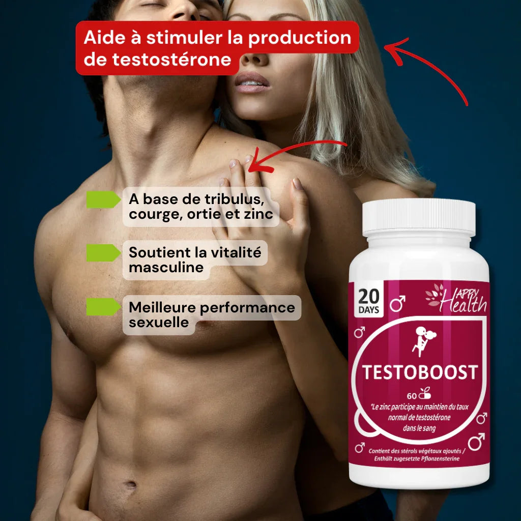 Testoboost - produzione di testosterone - NutriLife Shop