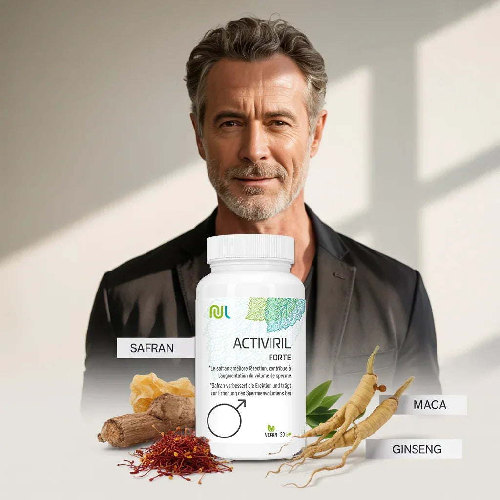 ActiViril Forte - Erezione e volume di sperma - NutriLife
