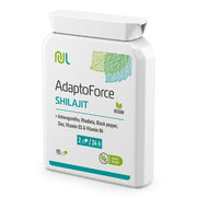 AdaptoForce – Complesso premium con Shilajit, Ashwagandha KSM-66®, Rhodiola, zinco e vitamine