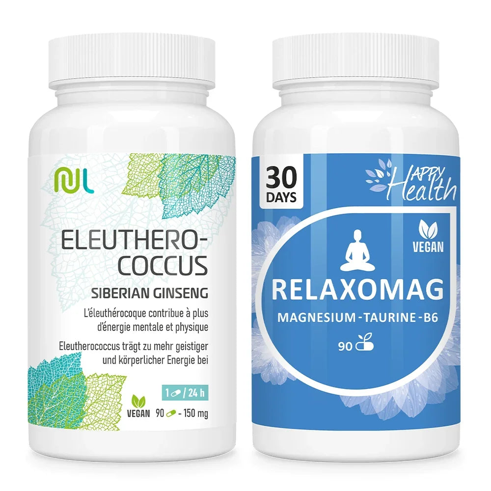 Eleuthérocoque et Relaxomag