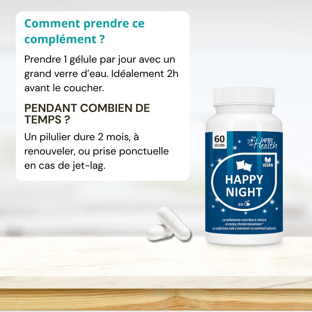 Felice Notte Nutrilife Utilizzo di Melatonina