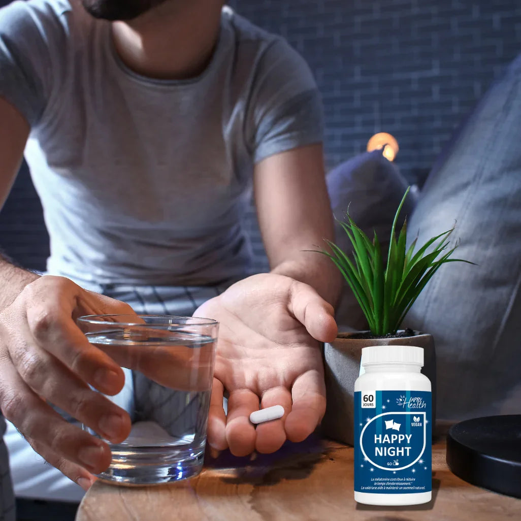 Happy Night Nutrilife  Mélatonine 1,9 mg et plantes