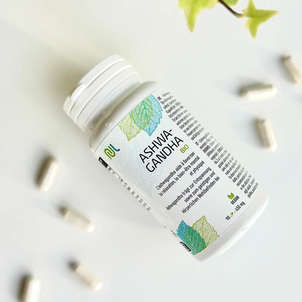 Ashwagandha biologica - favorisce il rilassamento e il benessere fisico e mentale