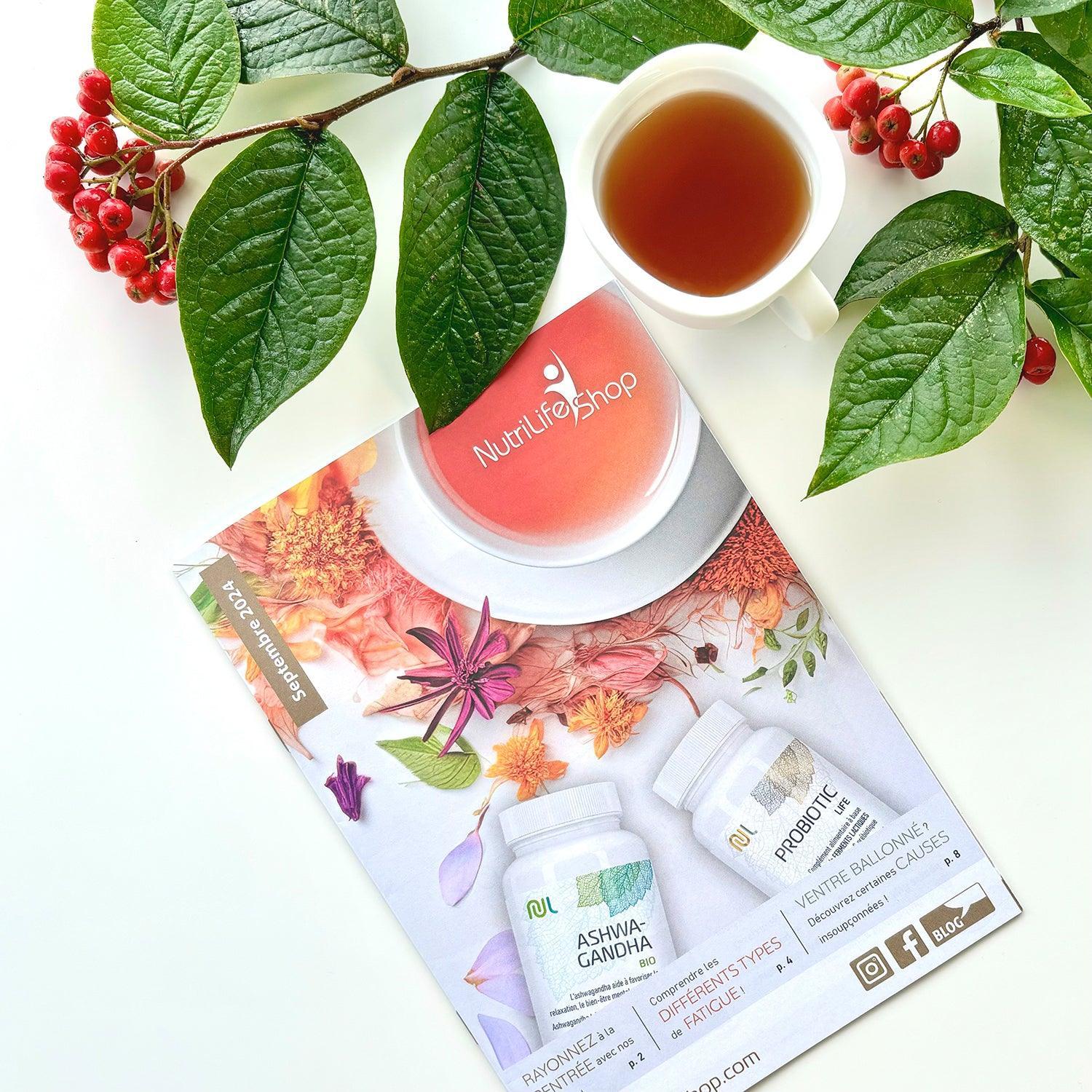 Ashwagandha Bio - favorise la relaxation et le bien-être mental et physique - NutriLife Shop