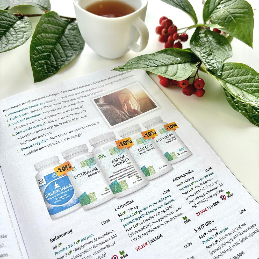 Relaxomag : Bisglycinate de magnésium 500 mg - NutriLife Shop