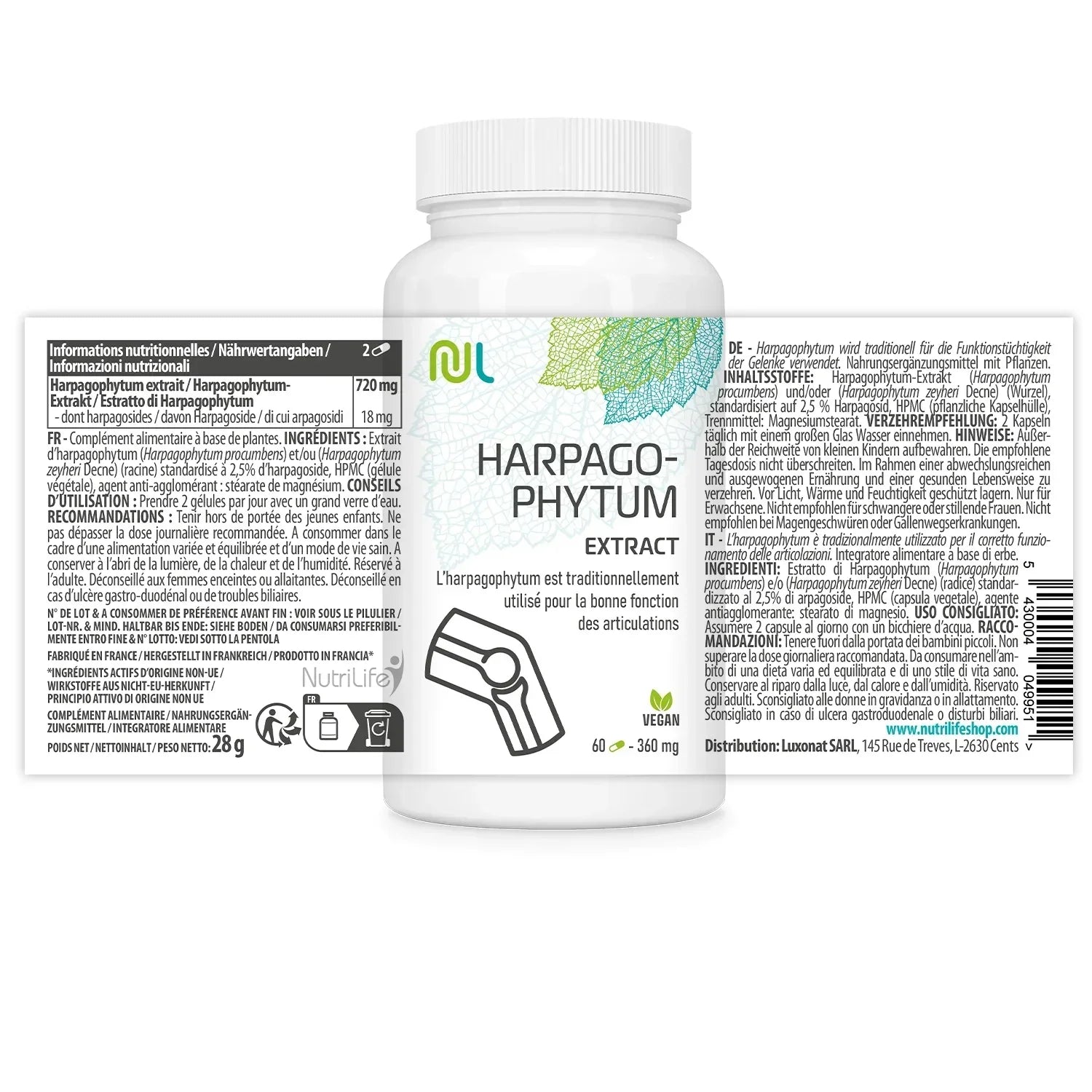 Artiglio del diavolo – Harpagophytum