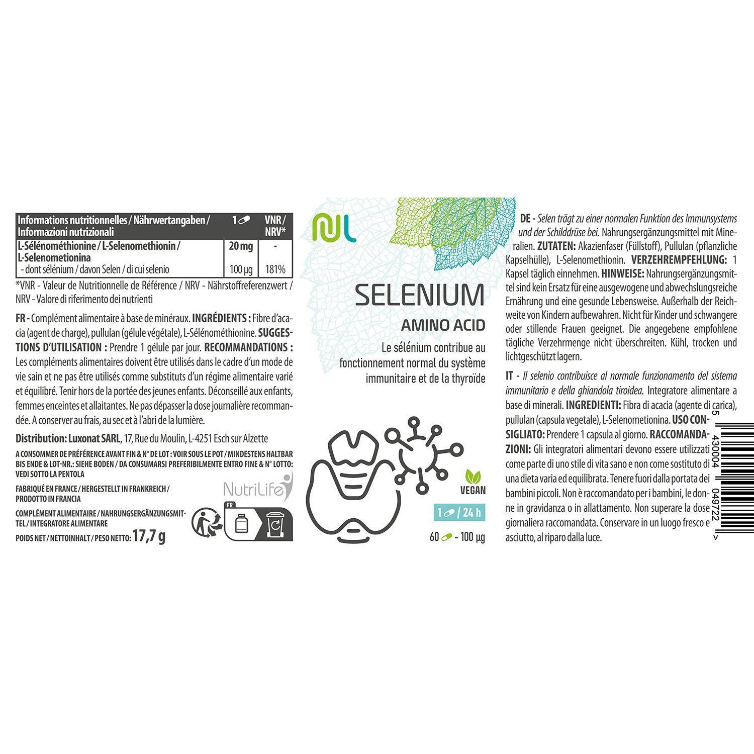 Sélénium - NutriLife Shop