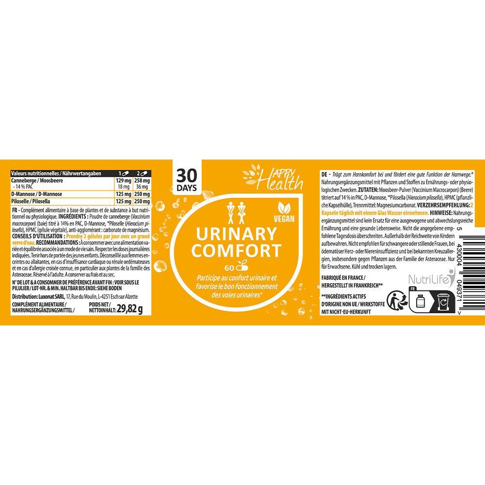 Confort Urinaire - Confort urinaire femme - NutriLife Shop