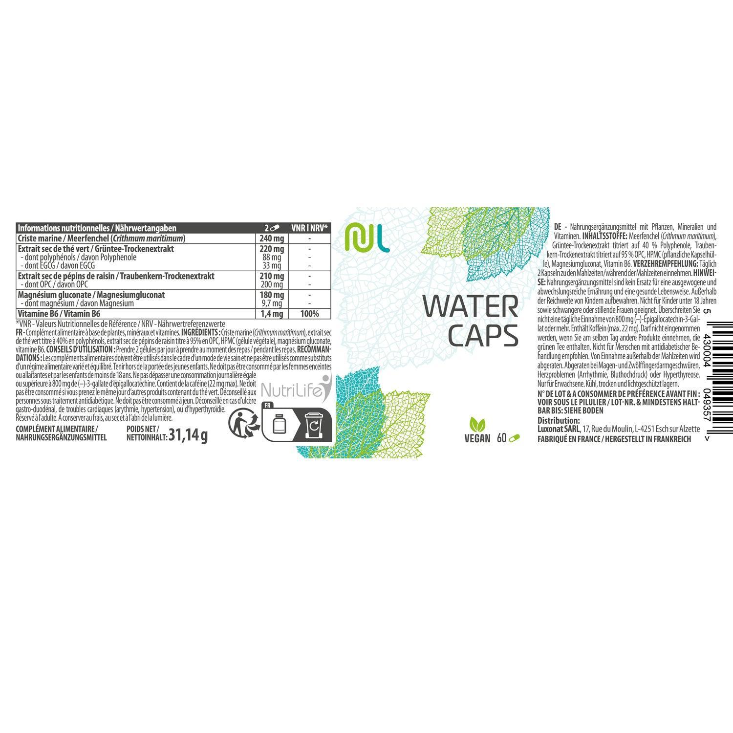 Water Caps - NutriLife Shop