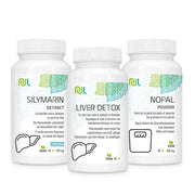 Pack Contrôle du Poids et Detox: Silymarin, Liver Detox, Nopal