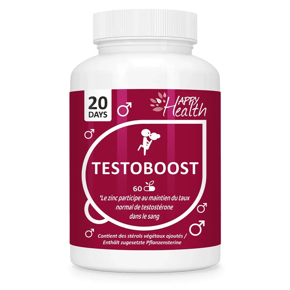 Testoboost complément alimentaire vitalité masculine et testostérone normale