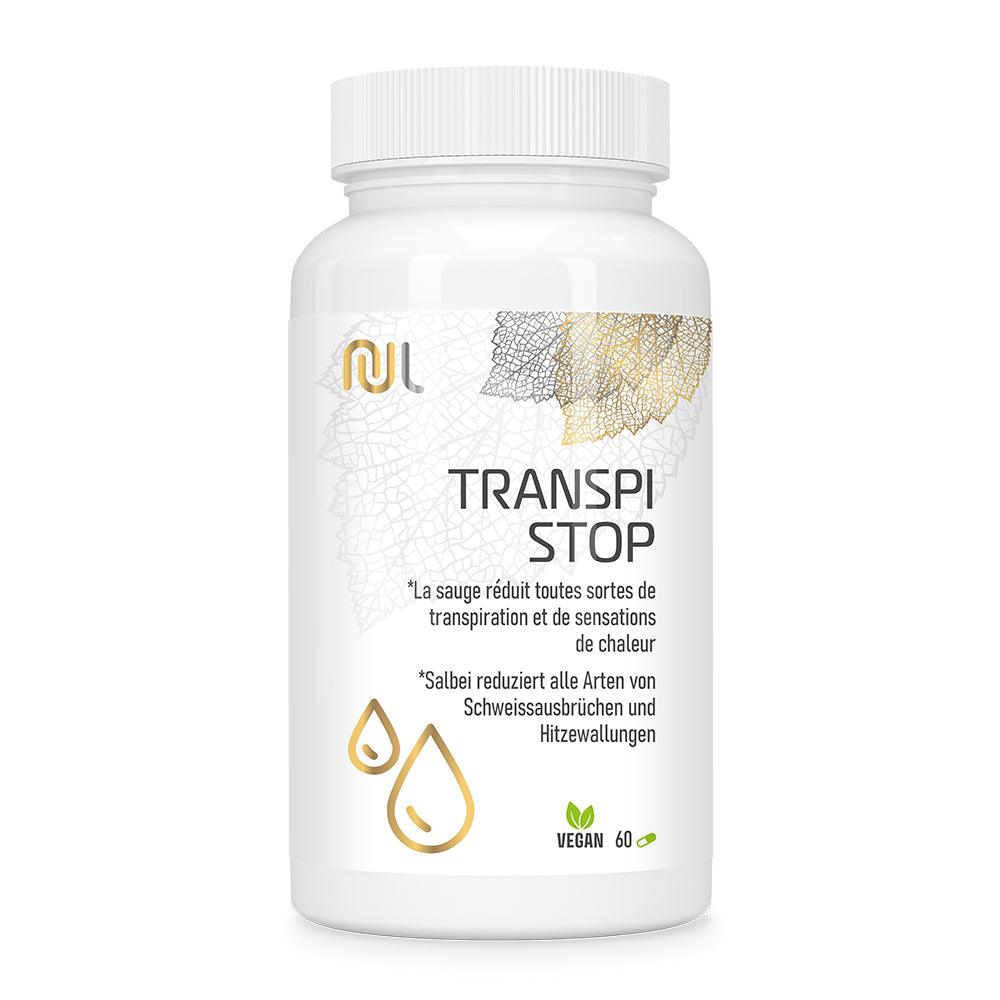 Transpi Stop: integratore alimentare per la sudorazione - NutriLife Shop