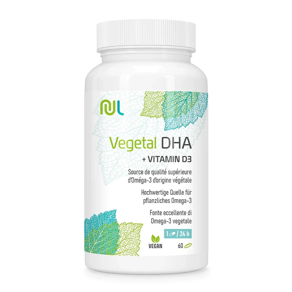 DHA e vitamina D3 di origine vegetale: cervello, vista e immunità